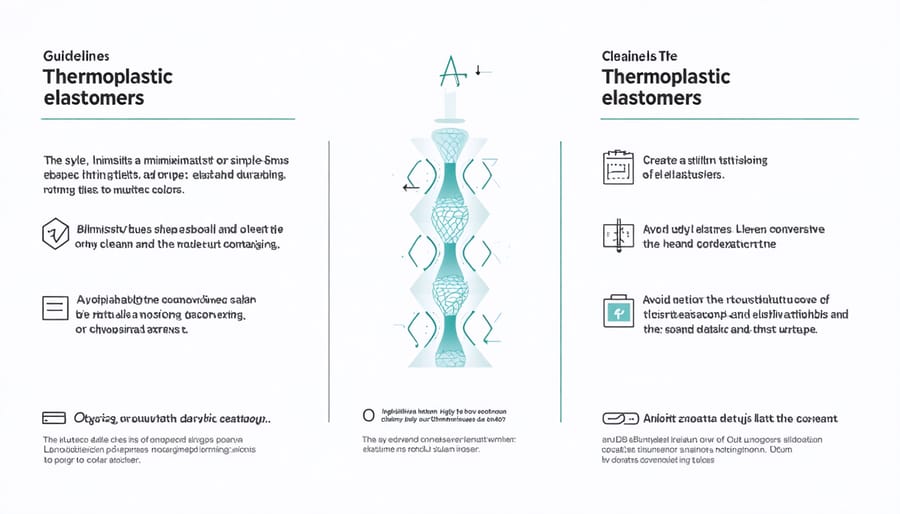 Illustration of the flexibility and durability properties of thermoplastic elastomers with examples of their applications in vaping devices