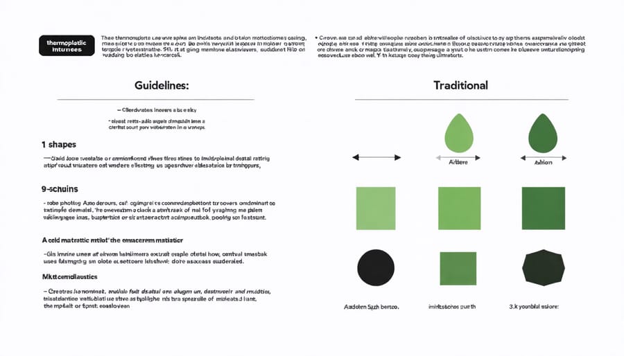 Comparison chart highlighting the advantages of thermoplastic elastomers over traditional materials used in vaping devices